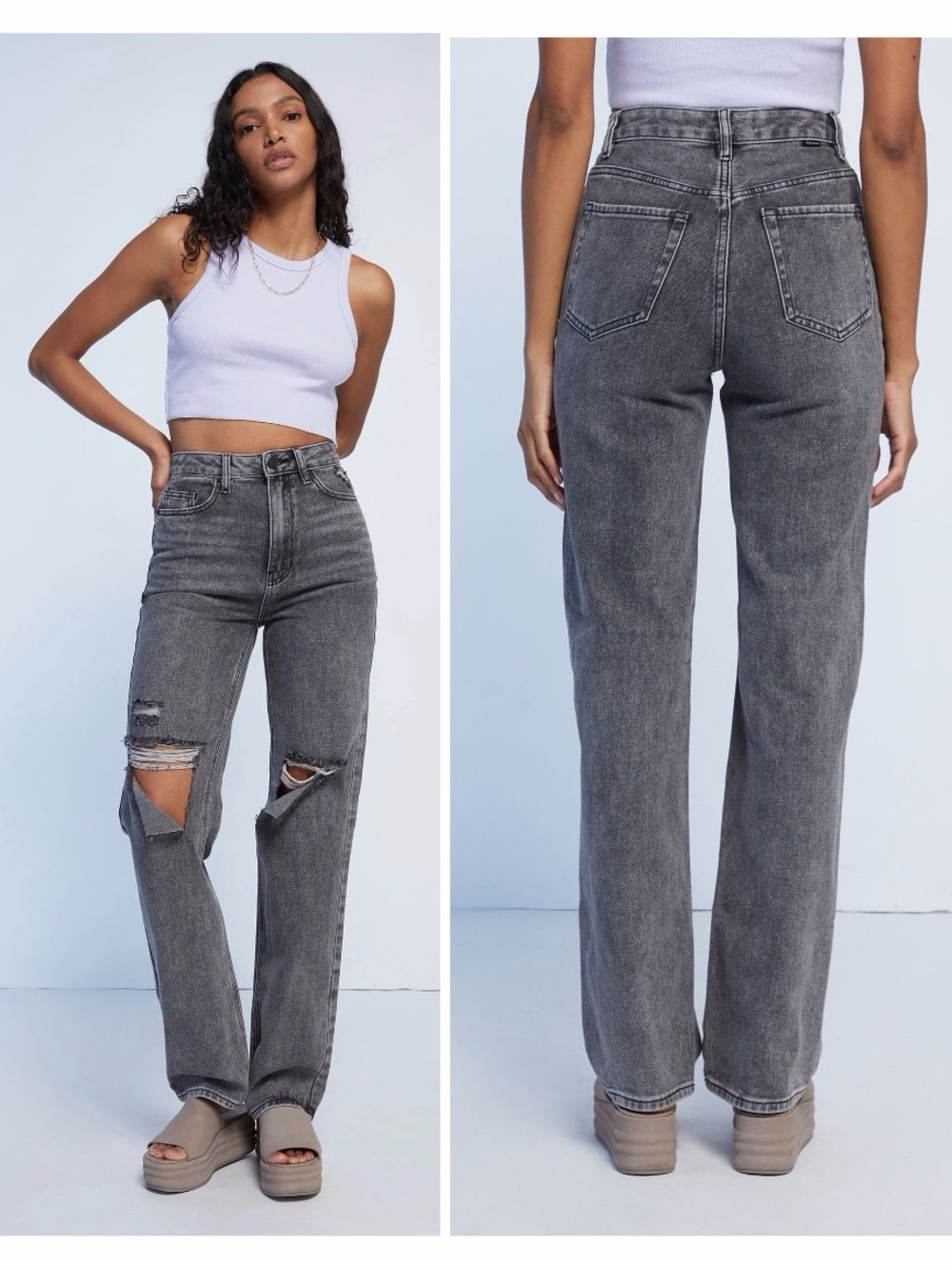 Pacsun Washed Ripped 90s Boyfriend Jeans